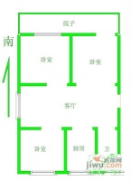 锦港新村3室2厅1卫104㎡户型图