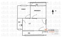 水闸小区2室1厅1卫80㎡户型图