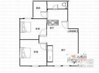 水岸家苑2室2厅1卫102㎡户型图
