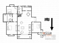 九华苑5室2厅3卫213㎡户型图