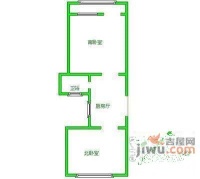 新泾一村2室1厅1卫77㎡户型图