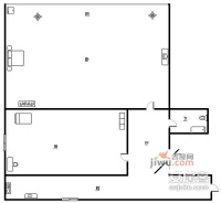 天山路820弄2室1厅1卫户型图