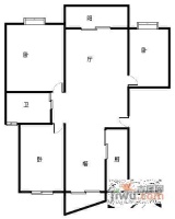安龙小区3室2厅1卫102㎡户型图