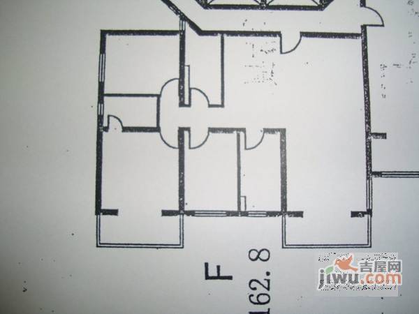 法华门大厦3室2厅2卫155㎡户型图