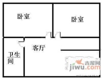 红庄2室0厅1卫户型图