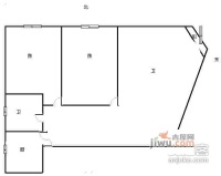 京河大厦2室2厅1卫115㎡户型图