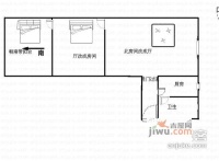 中镇小区2室1厅1卫61㎡户型图