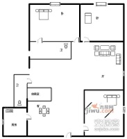 中银大楼3室2厅2卫户型图