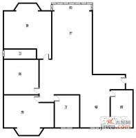 九九园3室2厅2卫137㎡户型图
