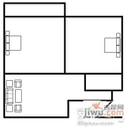 恒力公寓2室1厅1卫户型图