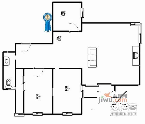 龙柏花苑4室3厅3卫273㎡户型图