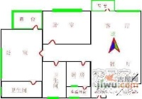 龙柏花苑2室2厅1卫95㎡户型图