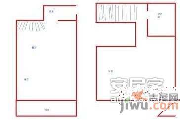 明珠大楼2室2厅2卫167㎡户型图