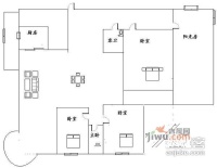 马赛花园4室2厅2卫264㎡户型图