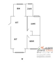 宝山三村2室2厅1卫105㎡户型图