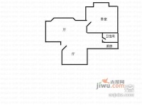 沈巷新村北区1室1厅1卫50㎡户型图