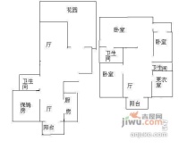 美兰金邸4室3厅3卫400㎡户型图