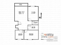 美兰湖岭域3室2厅1卫145㎡户型图