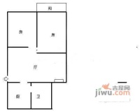 罗南二村2室2厅1卫93㎡户型图