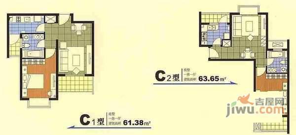 绿地公园7号4室3厅2卫174㎡户型图