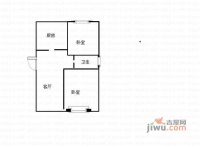 新顾村大家园B区2室1厅1卫94㎡户型图