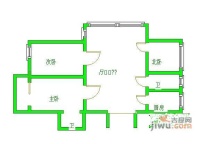 逸兴家园一期3室2厅2卫118㎡户型图