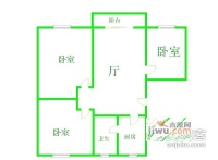 嘉骏香山苑3室1厅1卫121㎡户型图