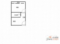 淞南九村1室0厅1卫37㎡户型图