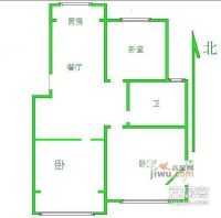 嘉骏花苑3室1厅1卫206㎡户型图