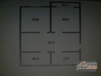 西环二村2室1厅1卫70㎡户型图