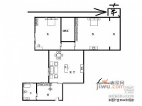 沪东新村小区2室1厅1卫72㎡户型图