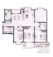 歌林春天馨苑4室2厅2卫160㎡户型图