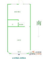 延吉五村1室0厅1卫36㎡户型图