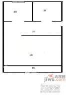 延吉六村1室0厅1卫33㎡户型图