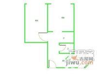 延吉六村2室1厅1卫70㎡户型图