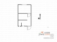 延吉六村1室1厅1卫59㎡户型图