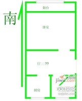 延吉六村2室2厅1卫70㎡户型图