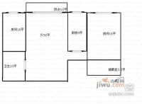 爱联大厦2室1厅1卫115㎡户型图