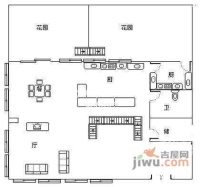 泓园3室3厅3卫274㎡户型图