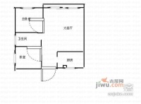 百花新村2室1厅1卫80㎡户型图