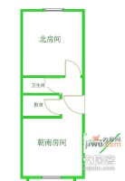 百溪公寓2室0厅1卫54㎡户型图