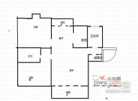 上海金山亭林电器城2室2厅1卫89㎡户型图