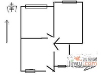 家化绿苑2室1厅1卫79㎡户型图