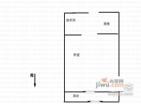 长城小区1室0厅1卫36㎡户型图