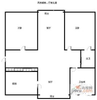 金沙嘉苑2室2厅2卫89㎡户型图