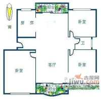 祥源福邸3室2厅2卫136㎡户型图