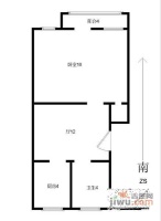 祥源福邸1室1厅1卫60㎡户型图
