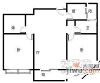 延安嘉苑3室2厅2卫135㎡户型图