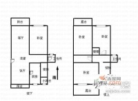 上大阳光乾宁园5室3厅3卫230㎡户型图