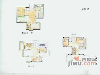 绿洲江南园5室3厅3卫户型图